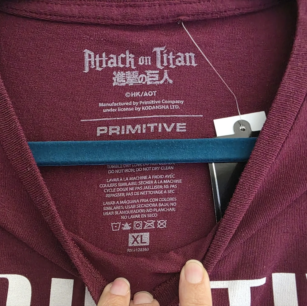 Primitive X Attack On Titan Eren‎ Sz XL - Picture 3 of 4